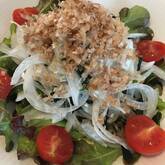 ワカメと玉ネギの和風サラダ