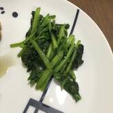 ホウレン草のバター炒め