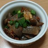 コンニャクのおかか炒め