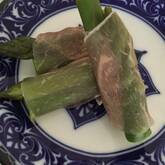 アスパラの生ハム巻き