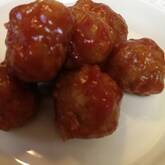 甘酢肉団子