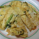 細ネギとチーズの卵焼き