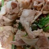 豚肉の炒め物