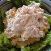 ゆで卵とポテトのサラダ