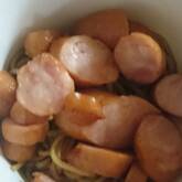 お弁当に焼そば