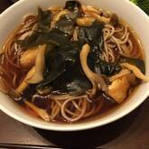 温かい！きのこたっぷりかけそば