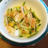 長芋とキュウリのサラダ