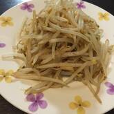 モヤシのカレー炒め