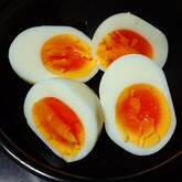 塩麹漬けゆで卵