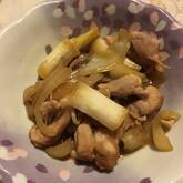 簡単で美味しい！柚子胡椒 鶏もも肉と白ネギ炒め