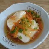 絹ごし豆腐のとろーり和風あんかけ