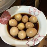 ウズラの卵のショウガ煮