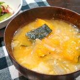 カボチャのみそ汁