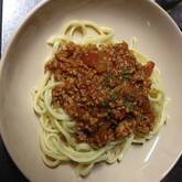 旨みたっぷり！基本のミートソーススパゲティー