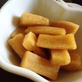 大根とウズラの卵のしょうゆ漬け