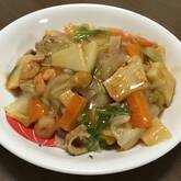 野菜たっぷり！厚揚げ入りあっさり和風八宝菜