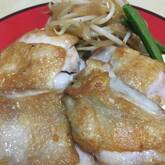 チキンソテー甘酢オニオンソース