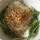 お手軽のせるだけ！しらす納豆丼 ふわふわ食感