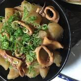 大根とイカの煮物
