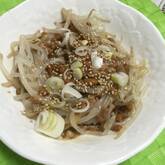 モヤシの納豆炒め