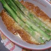 アスパラのチーズ焼き
