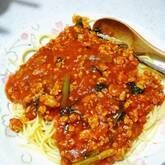 旨みたっぷり！基本のミートソーススパゲティー