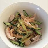 ささ身の棒々鶏風