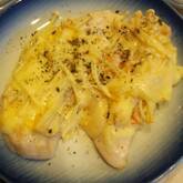 おいしいごちそうに変身！鶏ささみのチーズ焼き