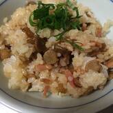 ゴボウベーコンの混ぜご飯