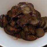 炒めナスのおかか和え