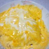 鮭チャーハンオムライス