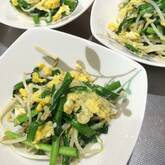 ニラと卵の炒め物