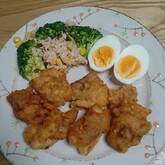 電子レンジで ブロッコリーとコーンのサラダ