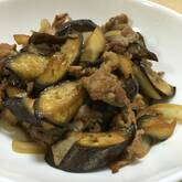 豚とナスの甘辛炒め