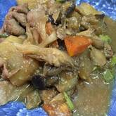 大根と豚バラ肉のみそ煮