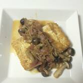 豆腐ステーキ・キノコソース