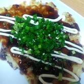 お好み焼きとネギ焼き