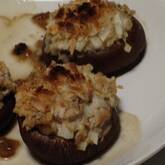 シイタケのツナのせ焼き