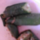 オクラのピリ辛和え