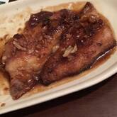 揚げサバの照り焼き丼