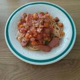 基本のトマトパスタ