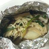 鮭のネギみそホイル焼き