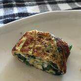 ほうれん草だし巻き卵