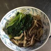 小松菜とシメジの煮浸し