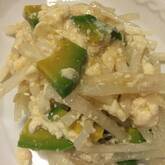 アボカドの和風サラダ