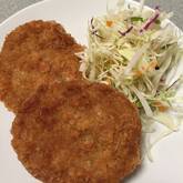 キャベツのメンチカツ