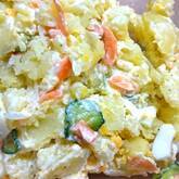 ゆで卵とポテトのサラダ