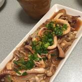 イカのしょうゆ炒め