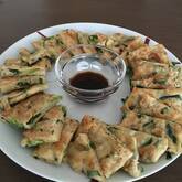 ニラたっぷりチヂミ♪