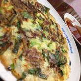 サクッと絶品！簡単ニラだけチヂミ